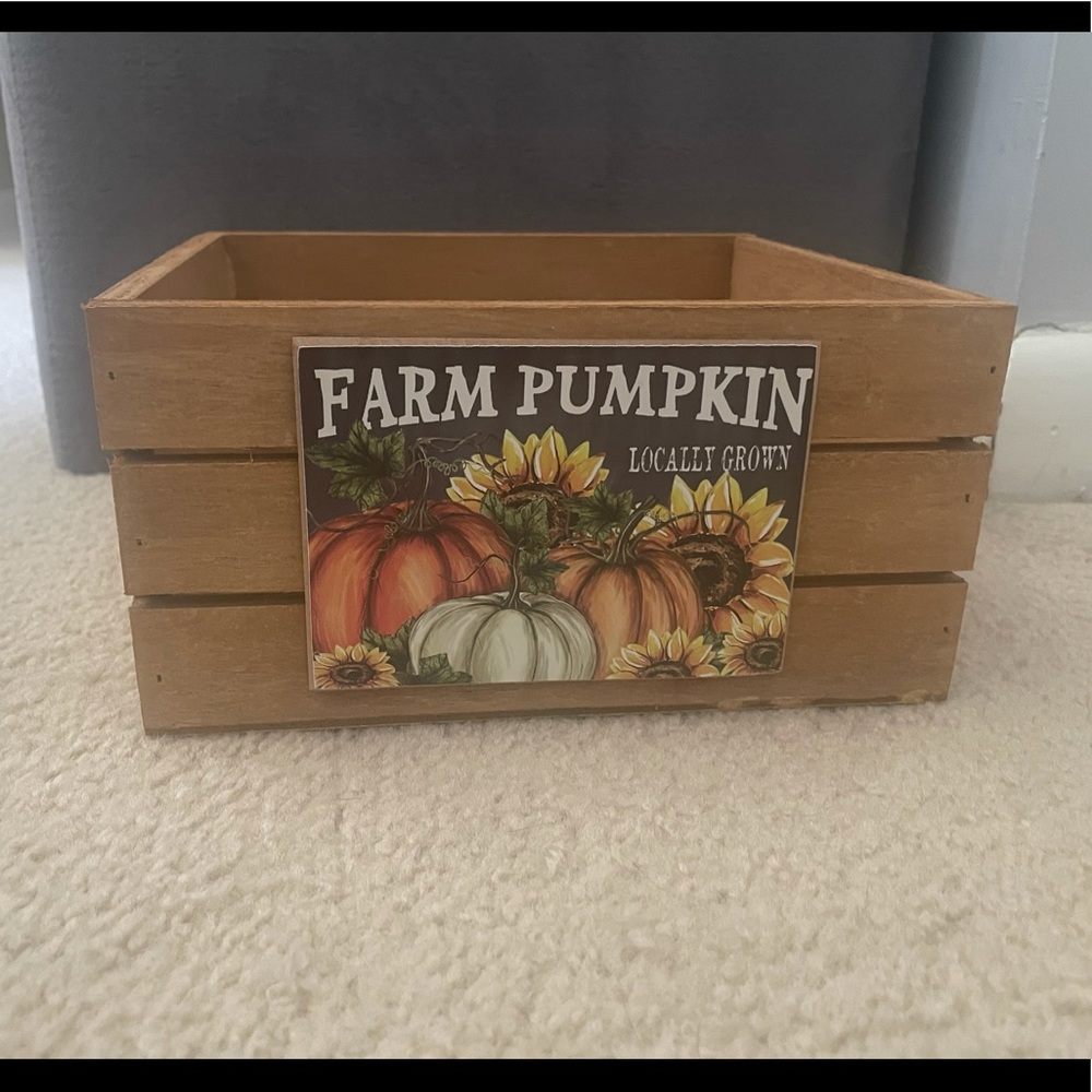 Fall Wooden Basket Decor - Michaels